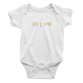 Infant Love Is Kind White Multicolor - Bodysuit