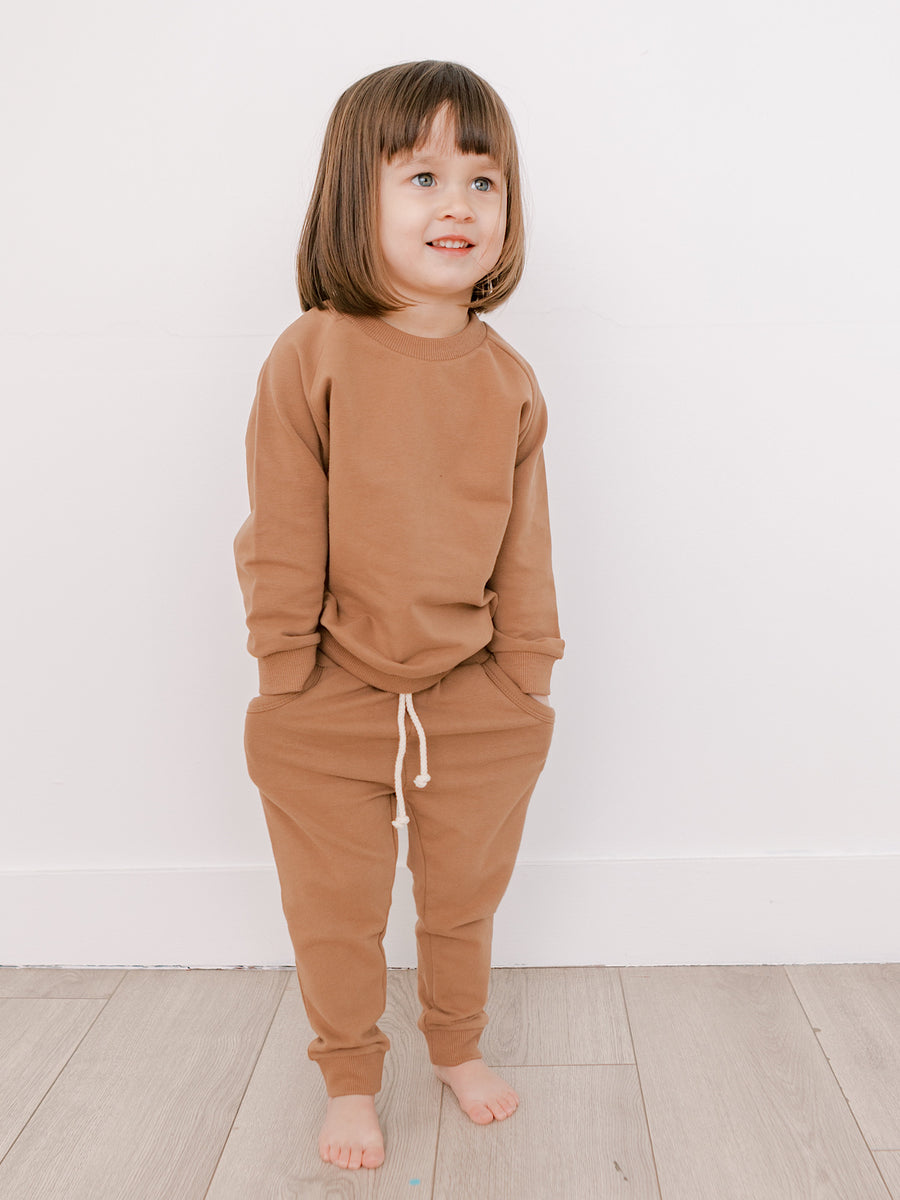Kids Unisex Organic Cotton Sweatsuit Set [PREORDER] – Bash Baby Clothing