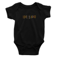 Infant Love Is Kind Black Multicolor - Bodysuit