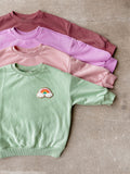 Kids Preorder Rainbow Oversized Sweatshirt