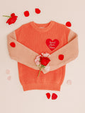 Infant + Kids Loved From Above Chunky Knit Sweater