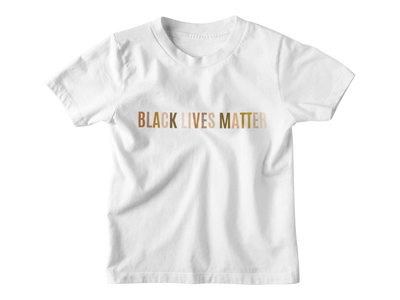 Kids Black Lives Matter Black Multicolor - Tee