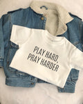 Kids Play Hard, Pray Harder - Tee