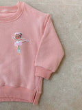 Kids Skin Tone Ballerina Sweatshirt [PREORDER]