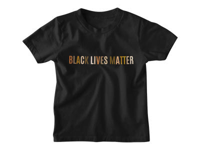 Kids Black Lives Matter Black Multicolor - Tee