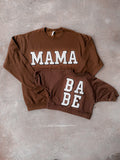 MAMA XL Dark Chocolate Sweatshirt
