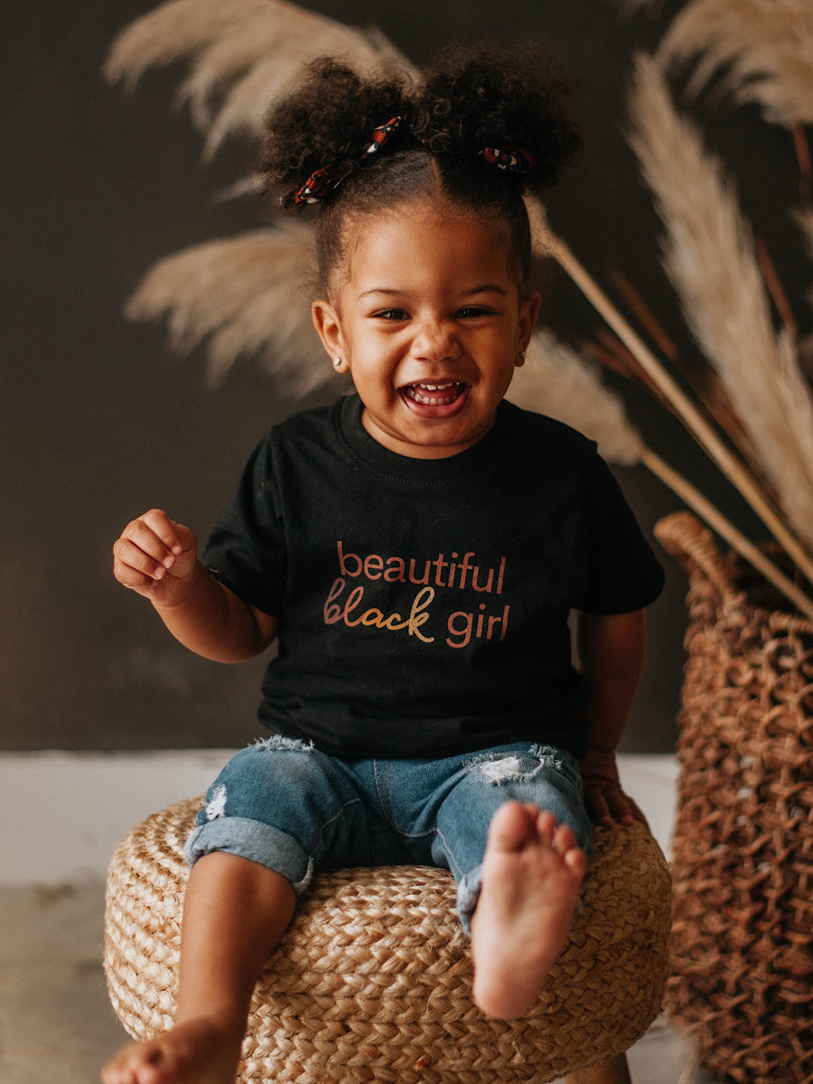 Kids Beautiful Black Girl - Tee