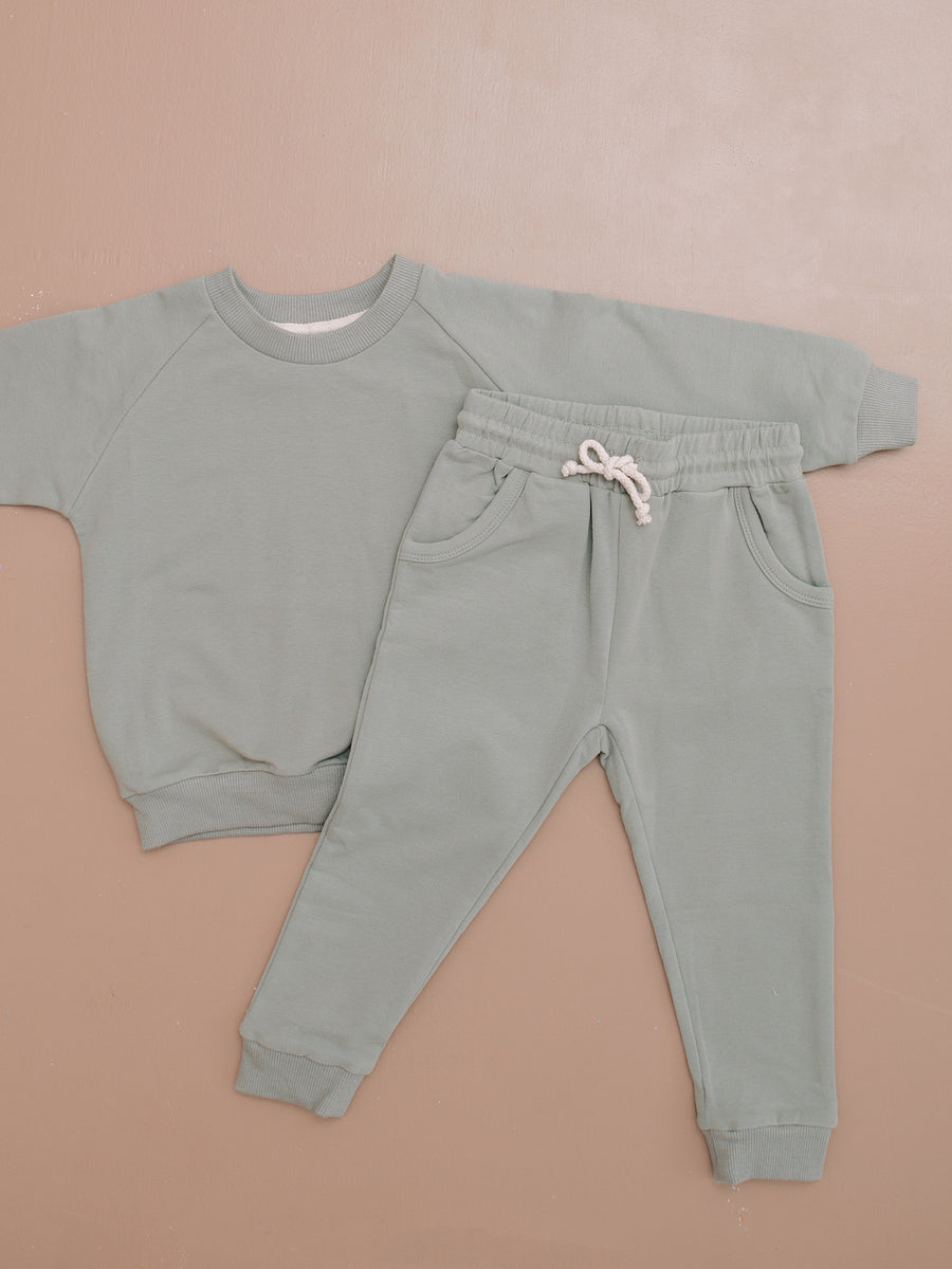 Kids Unisex Organic Cotton Sweatsuit Set [PREORDER] – Bash Baby