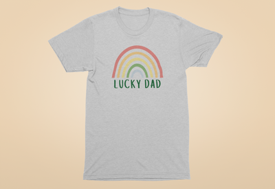 Adult Lucky Dad Crew Neck