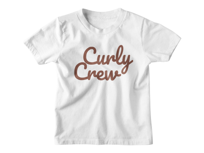 Kids Curly Crew - Tee