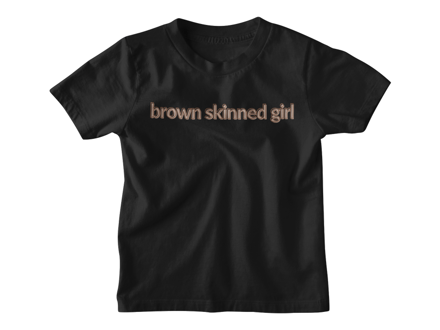 Kids Brown Skinned Girl - Tee