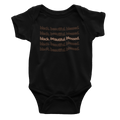 Infant Black. Beautiful. Blessed. - Bodysuit