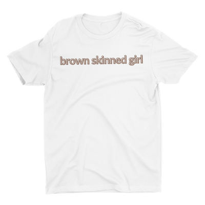 Adult Brown Skinned Girl Crew Neck